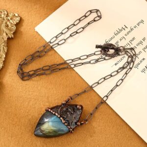 Labradorite necklace