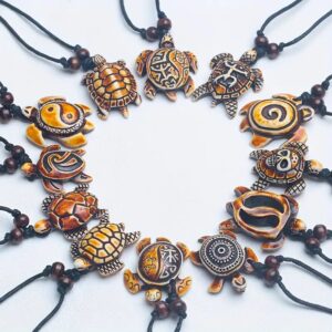 Vintage Turtle Pendant Necklaces