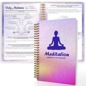 A5 Meditation Journal for Spiritual Self-Discovery