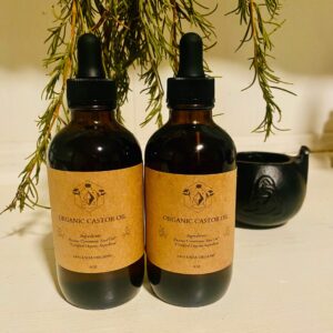 Castor Oil USDA Organic Cold Pressed 100%