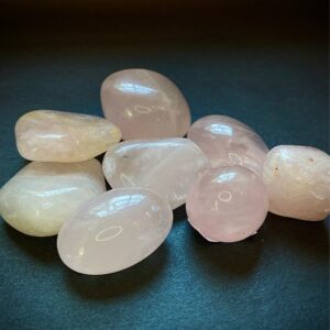 Rose quartz tumble