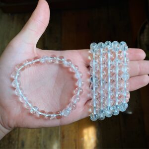 Clear quartz bracelet