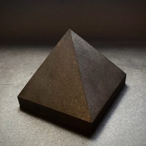 Shungite pyramid