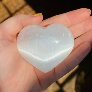 Selenite heart