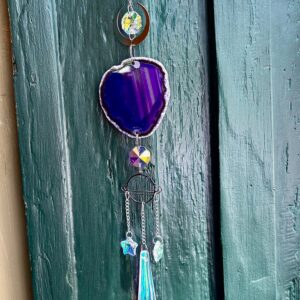 Agate Slice Suncatcher