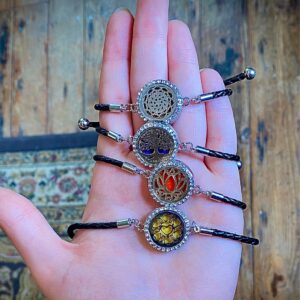 Aromatherapy bracelet strap