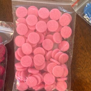 Felt pad 14mm 10 piece