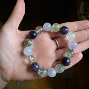 Phantom quartz bracelet 10mm