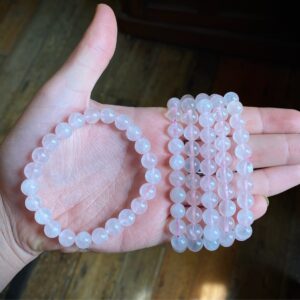 Rose quartz bracelet