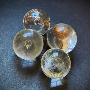 Garden quartz tumbles