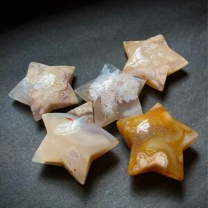 Flower agate stars