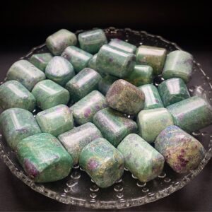 Ruby fuchsite tumble
