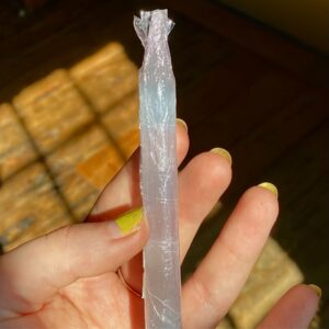 Selenite massage wand