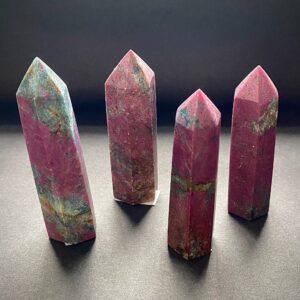 Ruby in kyanite towers