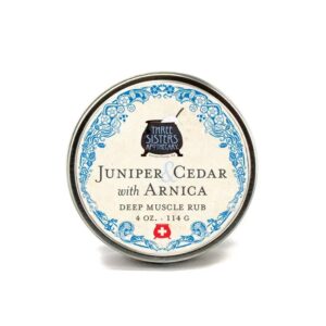 Three Sisters Apothecary Juniper and Cedar Rub