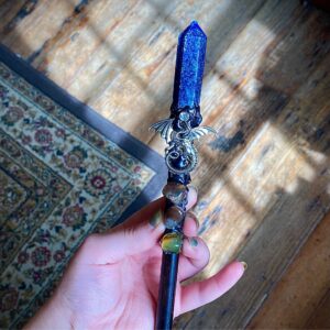Lapis Lazuli Crystal Wand.