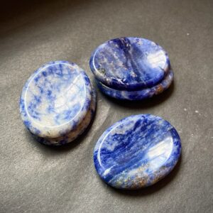 Sodalite worry stone