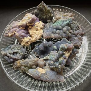 Grape agate raw specimen