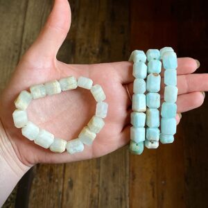 Caribbean calcite bracelet