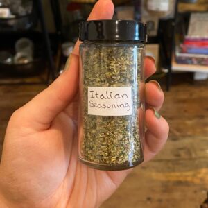 Italian Seasoning Jar