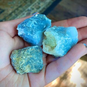 Blue Agate Raw Chunk