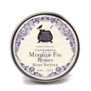 Three Sisters Apothecary, Body Butter California Mission Fig Honey