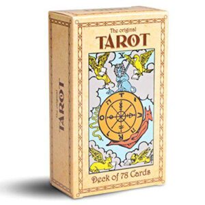Original Tarot Cards Deck with Guide Book for Beginners, Alternative to Rider Waite Tarot Deck, Includes Colorful Guidebook