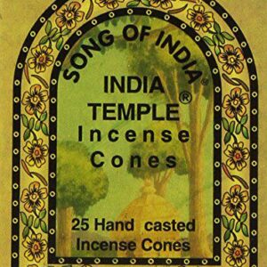 Song of India India Temple Incense - Cones