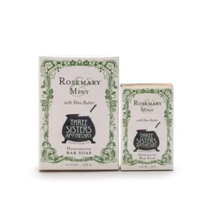 Three Sisters Apothecary, Soap Bar Rosemary and Mint