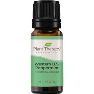 Plant Therapy Peppermint Western U.S. Essential Oil 10 ml (1/3 oz) 100% Pure, Undiluted