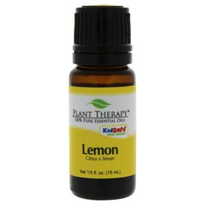 Plant Therapy Lemon Essential Oil 10 ml (1/3 oz) 100% Pure undiluted aromatherapy