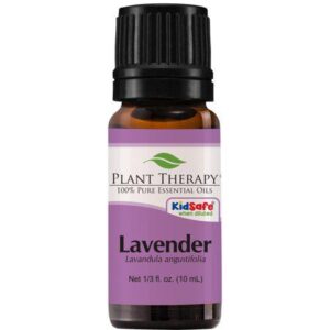 Plant Therapy Lavender Essential Oil 100% Pure, Undiluted, Therapeutic Grade, Aromatherapy Diffuser for Relaxation and Body Care for Beauty and Healthy Skin Use