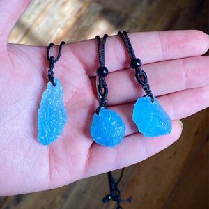 Aquamarine Raw Necklace