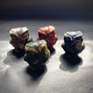 Small Owl Crystal Carvings