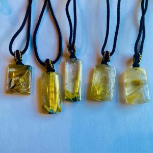 Rutilated Quartz necklace