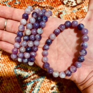 Lepidolite bracelet