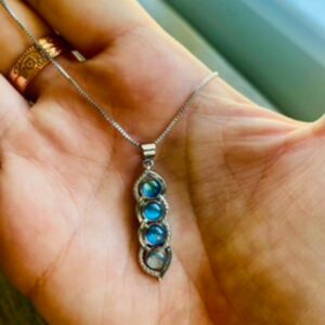 Labradorite necklace