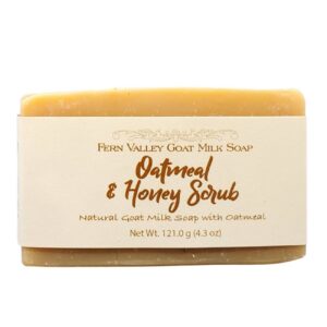 Oatmeal & Honey Scrub | Natural Goat Milk Soap