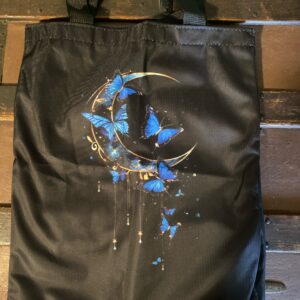 Tote bag - Blue Butterfly & Moon