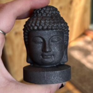 Shungite Buddha Head