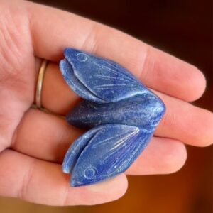 Moth Crystal Carvings