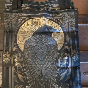 Tote bag crow