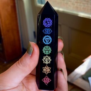 Obsidian Chakra Tower