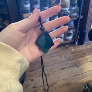 Malachite Slab Necklace