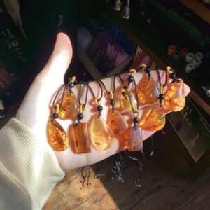 Amber necklace