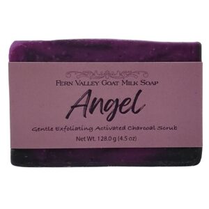 Angel - Charcoal Exfoliating Scrub | Natural Goat Milk Soap