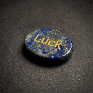 Lapis lazuli worry stone