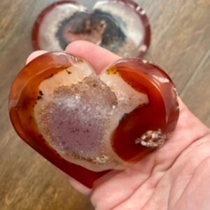 Carnelian hearts