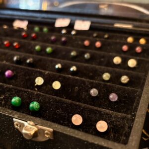 Sterling Silver Crystal Earrings - Stud